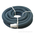 1-1/2" EVA Spiral-Wound Expandable Garden Hose (50 Ft) - Ideal for Swimming Pool Water Pipe Cleaning & Filtration
